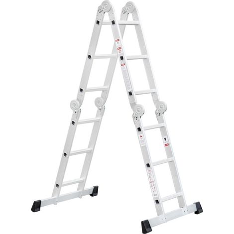 Echelle multi-usages STIER 150 kg, 12 échelons, DIN EN 131
