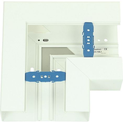 Angle plat Kleinhuis 90° BW1708.3 173 x 66 x 80 mm avec trous de fixation