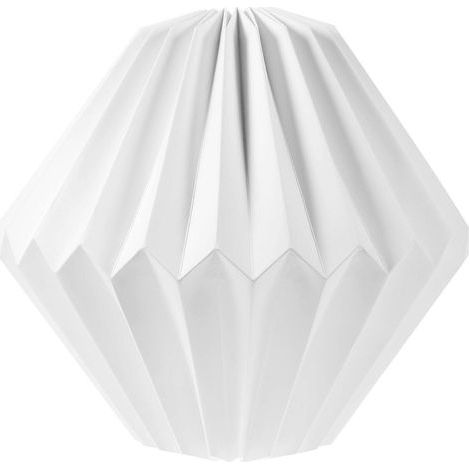 Lampenschirm im nordischen Stil für Pendelleuchten, ideal für Hotels und Bars. – 32 x 32 cm – Weiß (1/4)