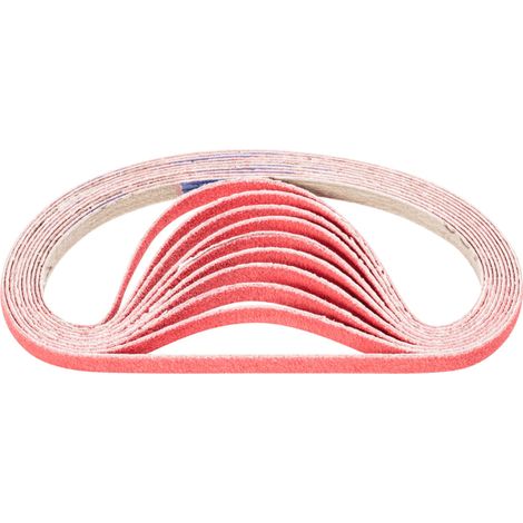PFERD TOOLS Keramikkorn Schleifband BA 6x305 mm CO-COOL120 für Edelstahl-Schliff mit Bandschleifer (100) 100 Stk (1/5)