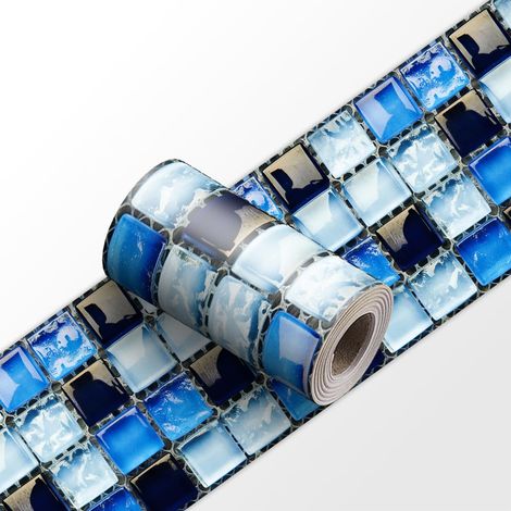 Frise Murale YX21910cm X 240cm Adhesive Autocollante Papier Peint pour Décoration Intérieure Facile à Poser