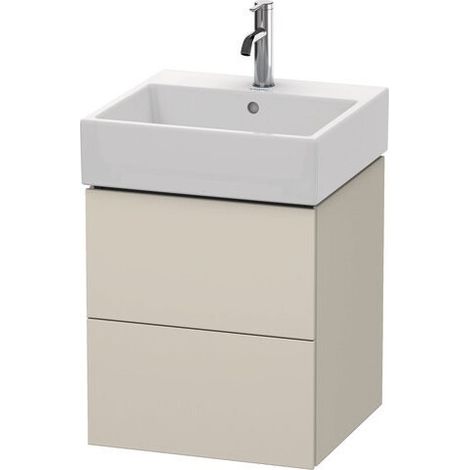 DURAVIT LC627408383 L-Cube WTU blanc, 484x459x544 mm, 2 tiroirs (2SK)