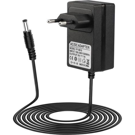 Chargeur 6V, Chargeur Batterie 6V pour Moto, SUV, ATV, Véhicule Tout-Terrain, Quad Electrique, Connecteur 5,5 mm 2,1 mm (1/5)
