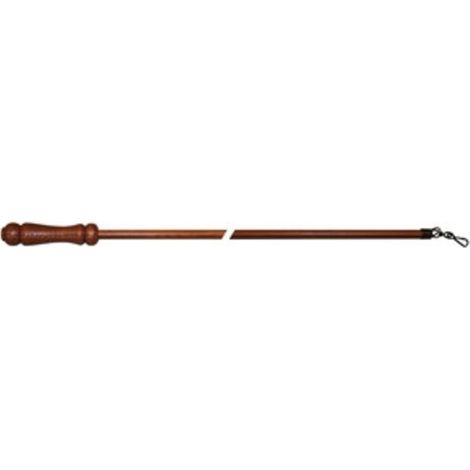 FRUSTA IN LEGNO P/TENDA 125 CM NOCE
