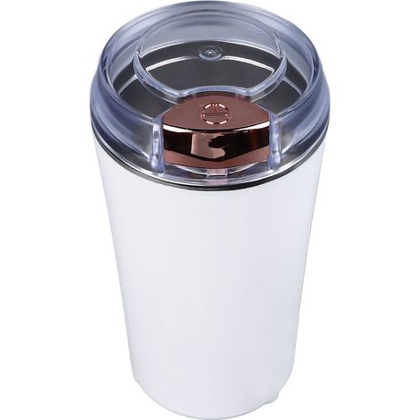 Broyeur à herbes électrique 200 W, prise UE 220 V, 6 lames, blanc, commandes tactiles, pour épices, herbes et poivre. (1/5)