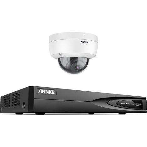 ANNKE 3K IR Network Camera 8 Channel NVR IP Security Camera System Color Night Vision Audio Record H.265+ IP67 Weatherproof CCTV Kit (1/5)