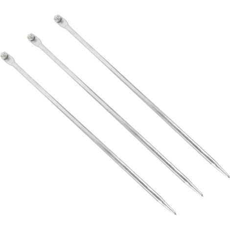 3 Stück Erdungsstäbe 50cm aus Eisen für elektrische