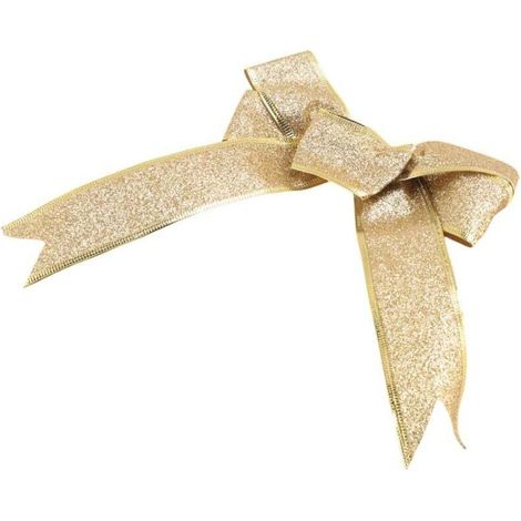 10 Pieces Series Christmas Tree Decoration Bows Gold 25 X 21 Cm Ornaments (1/4)