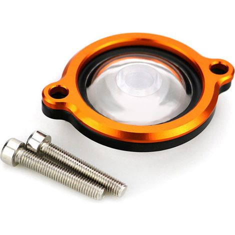 Transparenter Ölfilterdeckel für KTM DUKE 125 200 250 390 (modifiziert) (1/3)