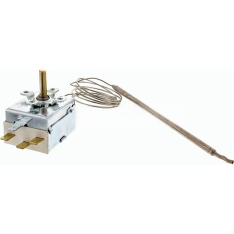 Termostato Regulable TR-2  70-210°C  Eje 19mm  Capilar 1000mm  Para Freidoras Zanussi y Cocina Profesional (1/2)