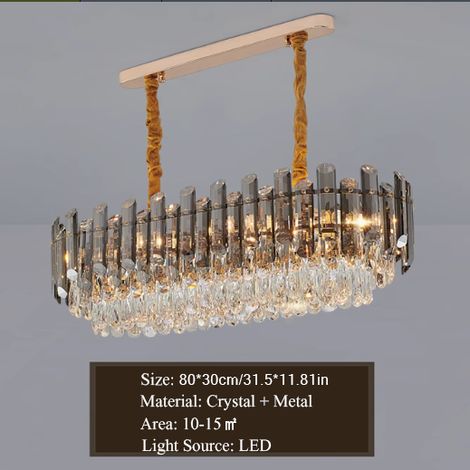 Moderne große Kristall-Hängeleuchte, LED Ring-Kronleuchter mit 3 Farbtemperaturen, Goldene Luxuslampe für Wohnräume