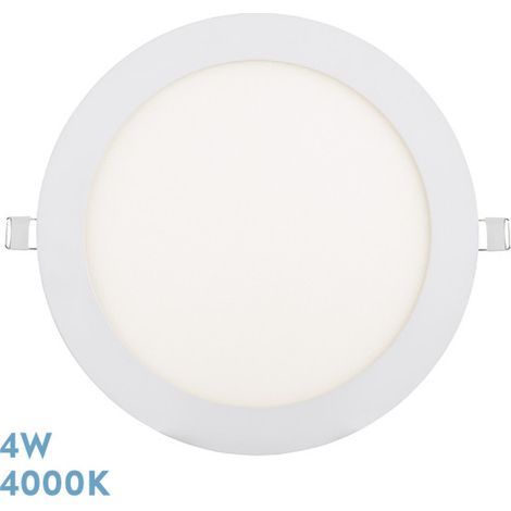 Downlight Empotrar 4W 4000K Blanco 380lm 1,3x8,2x8,2cm Corte 7cm TANZANITA (1/3)