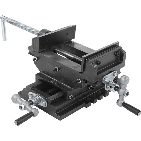 Étau en croix, perceuse d'établi de haute précision, pince à bec plat, outils de 12,5 cm (1/5)