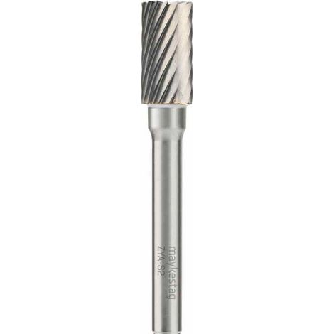 Fraise Rotative HM Tige Cylindrique avec Coupe Frontale - Aciers D. 6 x Lt. 50 x Lu. 16 x Q. 6 mm - Diamwood
