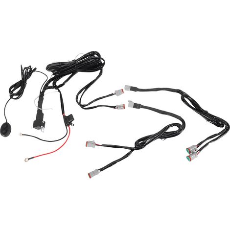 Arnés Cableado Interruptor 40A For maXpeedingrods LED RGB 3.5"/5"/7" 14AWG 4m (1/5)