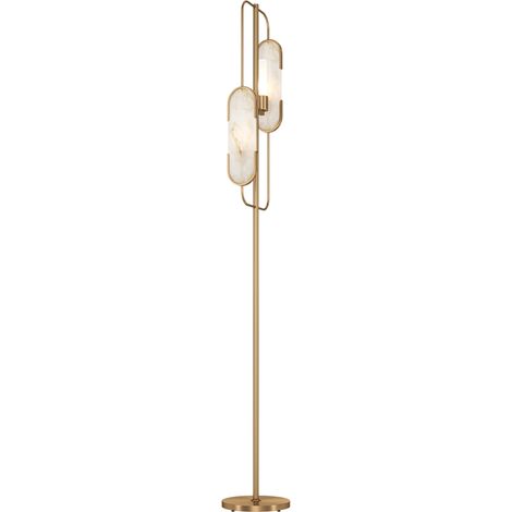 Lampada da terra Marmo oro ottone Maytoni MOD099FL-02G (1/3)