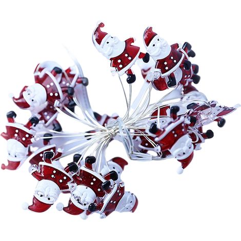 Guirlande Lumineuse Led - 50 Ampoules - Pour Arbre De Noel Et Decoration Interieur Extérieur - Rouge (1/5)