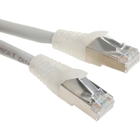 Cordon Cat6a RJ45 mâle/RJ45 mâle, S/FTP, 3m ( Prix pour 1 ) (1/2)