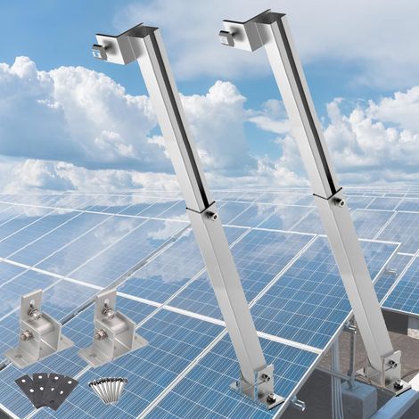Soporte de montaje para paneles solares fotovoltaicos de 60 cm (1/5)
