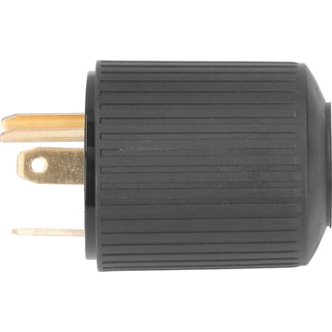 Verriegelbarer Stecker US TT-30P auf L5-30P, Messingkontakt, 30A 125V-Adapter für Haushaltsgeräte (1/5)