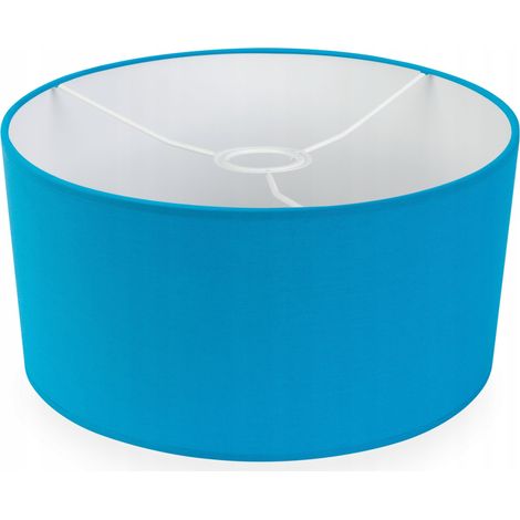 ABAT-JOUR POUR LAMPADAIRE SUSPENDU BLEU 40 CM (1/5)