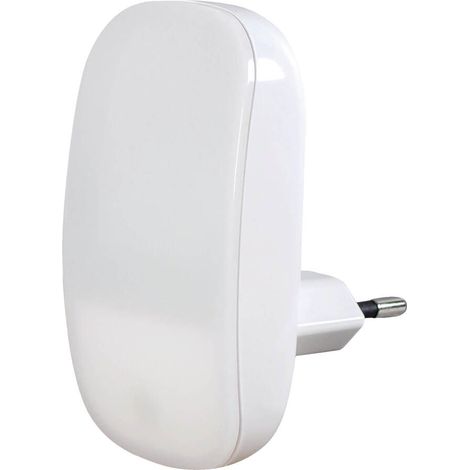 Veilleuse LED 0.25W, 4000K blanc-chaud, crépusculaire - Tibelec (1/5)