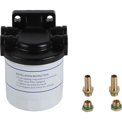 Fuel Water Separator, Fuel Water Separator Filter Kit 35-60494-1 10um Filter Replacement for Outboard Motor. (1/5)