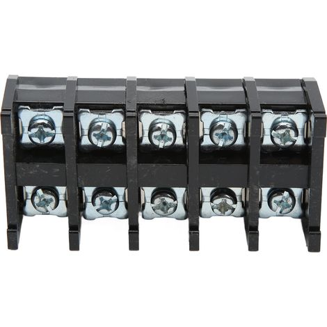 Lot de 50 borniers à vis antidérapants TBR-60 pour circuits électroniques 60 A 600 V (1/5)