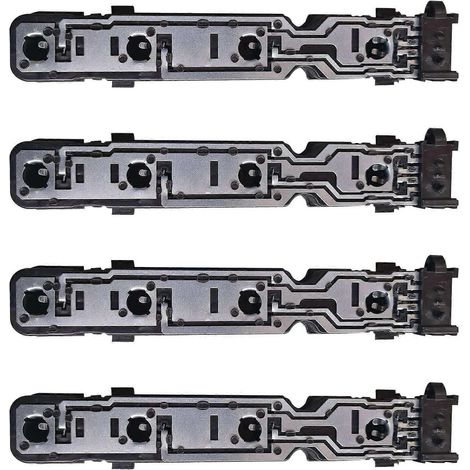 4X Soporte para luz trasera de coche, enchufe para luz de freno, placa de circuito de bombilla de luz trasera de repuesto para Ford Transit Mk7 1681537() (1/2)