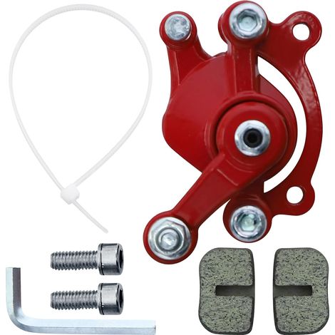 Étrier de frein arrière Adefol avec plaquette remplacée pour Predator 212 Moto MM-B80 80CC 2.5HP MM-B105 Motovox MBX10 MBX11 MBX12 Mini Dirt Bike Classic 47cc 49cc Pocket Bike Stand Up Goped Scooter (1/5)