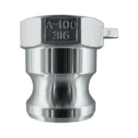 Raccord rapide pneumatique, Filetage vers Femelle, Mâle BSPP 1 pouce G1pouce ISO 228 Classe A en Résine de polypropylène ( Prix pour Sachet de 5 )