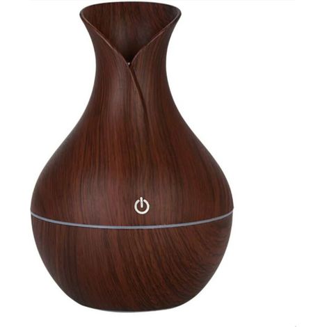 Diffuseur d'Huiles Essentielles 130ml, USB Humidificateur Portable Purificateur d'air Electrique Ultrasonique Brume Parfum pour Spa, Massage, Yoga, Maison, Bureau, Chambre bébé (1/4)
