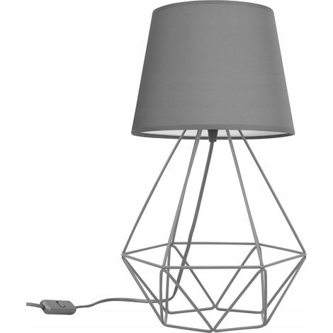 LÁMPARA DE NOCHE, Escritorio, Mesa, Pantalla de Alambre, LED