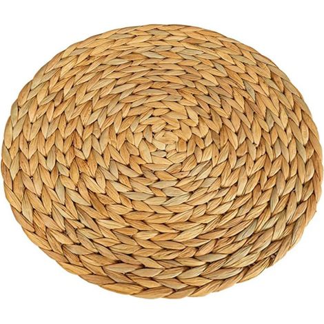 Dessous de plat, 30 cm, rond, naturel, isolant thermique (1/5)