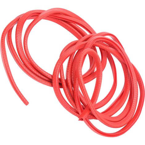 Bande de protection anti-collision universelle pour portières de voiture (rouge), 10 m (32,8 pi), anti-rayures (1/5)
