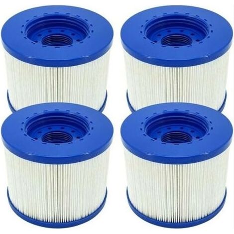 Filtre Spa Infinite a Visser, Cartouche Filtre Vis pour Spa Gonflable Pas De Vis 60mm, Cartouche Filtre pour Spa, Compatible pour Cosy Spa, Clever Spa et de Plus 4 pices (1/4)