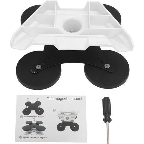 Magnetisches Montageset für Mini-Satelliteninternet im Auto – Edelstahlhalterung mit Schraube und Mutter (1/5)