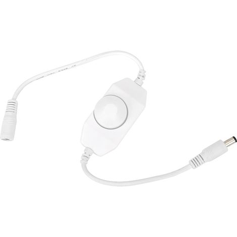 Contrôleur LED Monocouleur - 12-24V 144W Réglage Luminosité - Pour Bandeau Lumineux Intérieur - 1 Pièce (1/5)