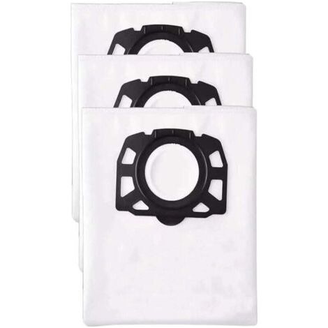 3er-Pack Staubsaugerbeutel, kompatibel mit Kärcher Staubsaugerbeuteln WD2 Plus, Kärcher WD 3, WD 3 Akku, KWD 1, KWD 2, KWD 3, MV 3, SE4001, SE4002, Universal-Staubsaugerbeutel (1/4)