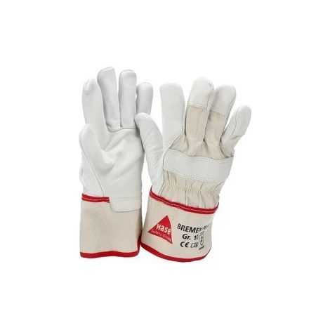 Gants de travail résistants aux coupures en cuir fleur de bovin (1/3)