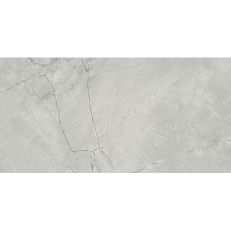 Carrelage effet Marbre Gris Mist 60x30x0,9 cm Brillant Montira - Sol et mur intérieur (vendu par carton de 1,26 m²) - RO'MA CARRELAGE