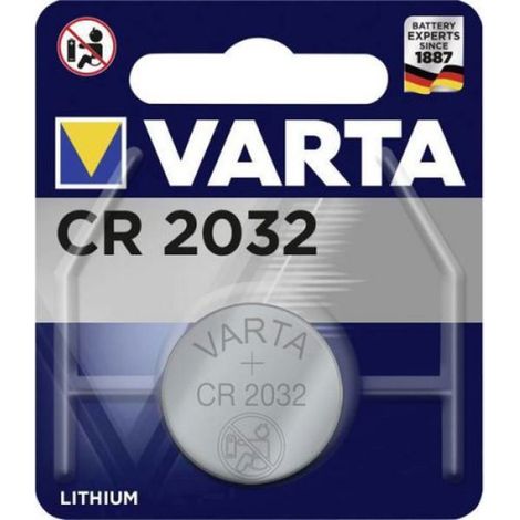 Pile bouton lithium 3V CR2032 - - 6032101401 (1/2)