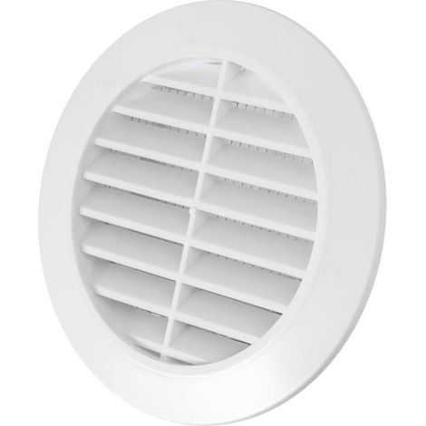 1 Pièce - Grille D'aération - Accessoire De Porte - Ventilation Intérieure Pour Salle De Bain Et Garage Blanc 10x10cm (1/5)