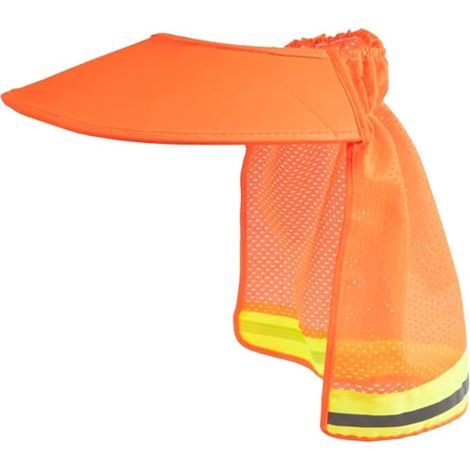 Visière solaire pour casque de sécurité, respirante et anti-UV Protection du visage et de la tête pour les chantiers et travaux en extérieur (1/5)