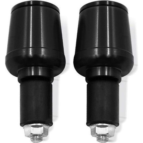 Embouts / masse de guidon Tourtecs LE5 pour moto guidon universel noir