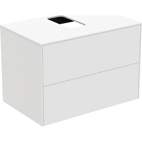 IDEAL STANDARD T3941Y1 Meuble sous lavabo Conca, 2 tiroirs (1/2)