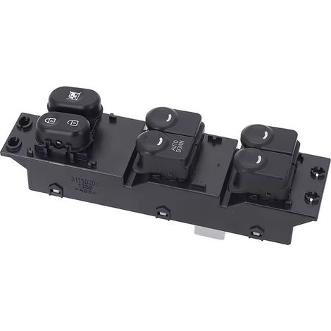935701S005 s'applique à l'interrupteur de vitre électrique côté conducteur et au bouton de vitre d'une Hyundai HB20 avec avant gauche et conduite à gauche. (1/4)