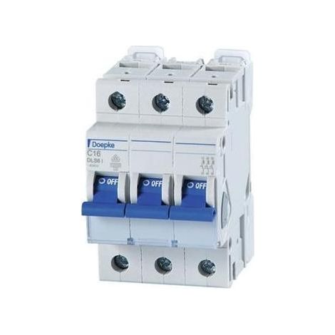 Doepke Modulares Schutzschalter 3-polig 63A 400V Typ C (1/5)