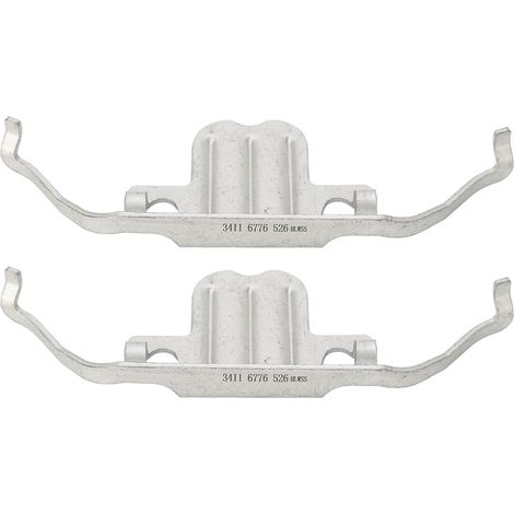 2 Garnitures de Frein de Retenue 34116798879, Plaquettes d'Étrier Avant Compatibles Série 1 E81 120d 120i 123d 130i (1/5)