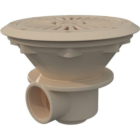 Scarico di fondo in ABS per liner d.210mm sabbia